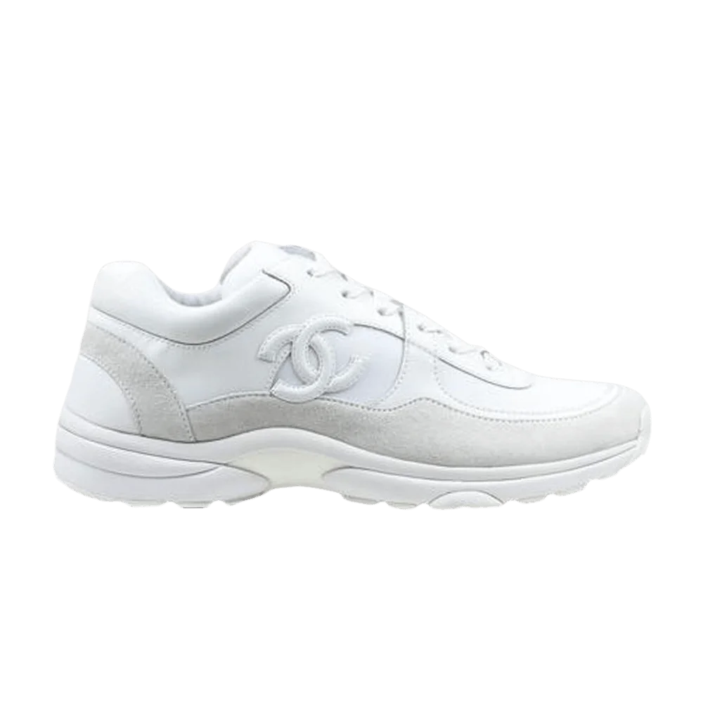 Krossovki-Chanel-Wmns-CC-Logo-Sneaker-White