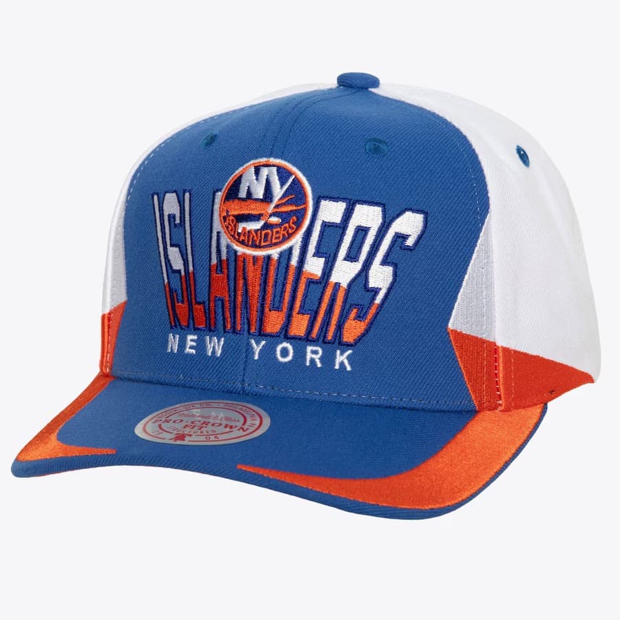 Бейсболка Mitchell & Ness Royal New York Islanders Retrodome Pro Snapback Hat