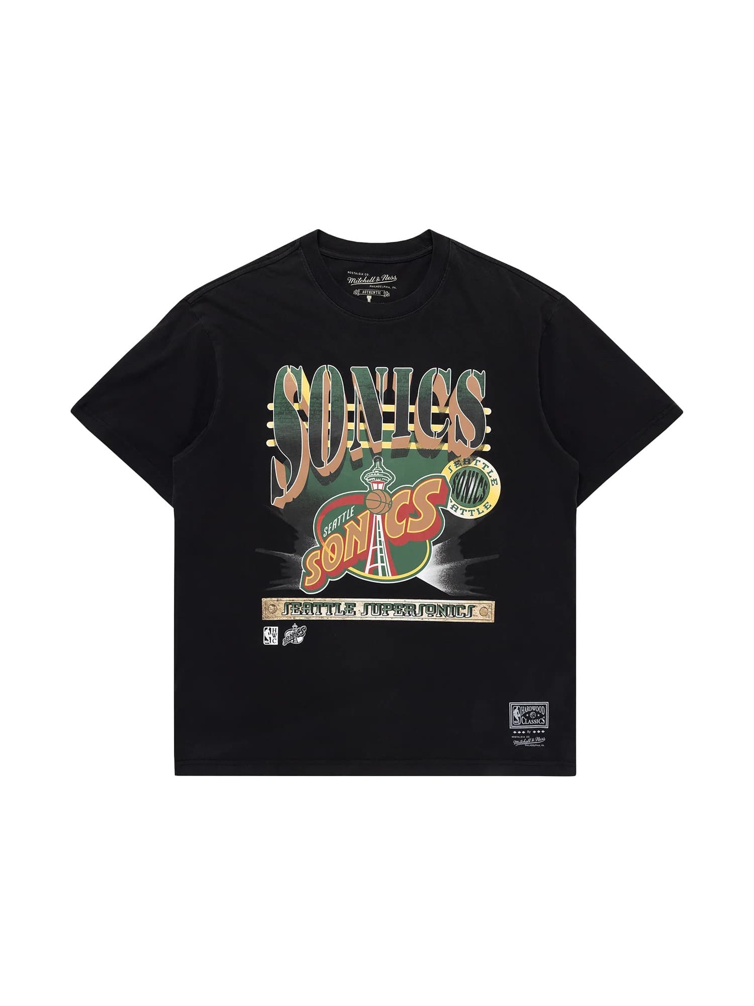 Mitchell-Ness-Seattle-Supersonics-In-The-Spotlight-Vintage-Hardwood-Classics-NBA-T-Shirt-3
