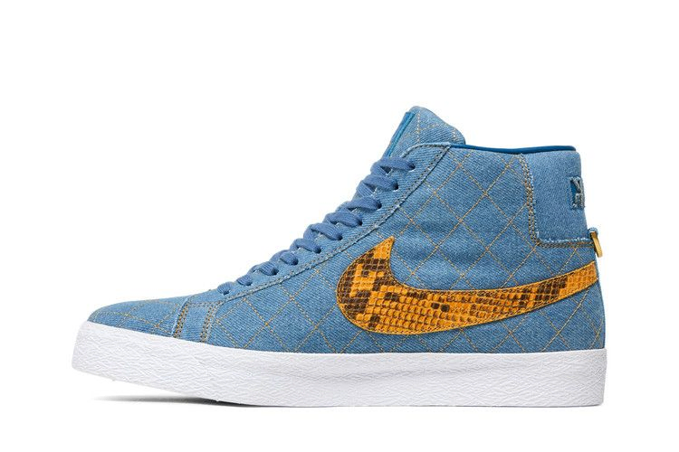 Кроссовки Nike Supreme x Zoom Blazer Mid QS SB 'Denim' Sample