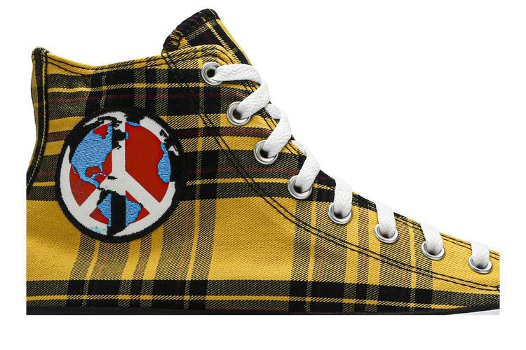 Кроссовки Converse Chuck Taylor All Star High 'Plaid Pack - World Peace'