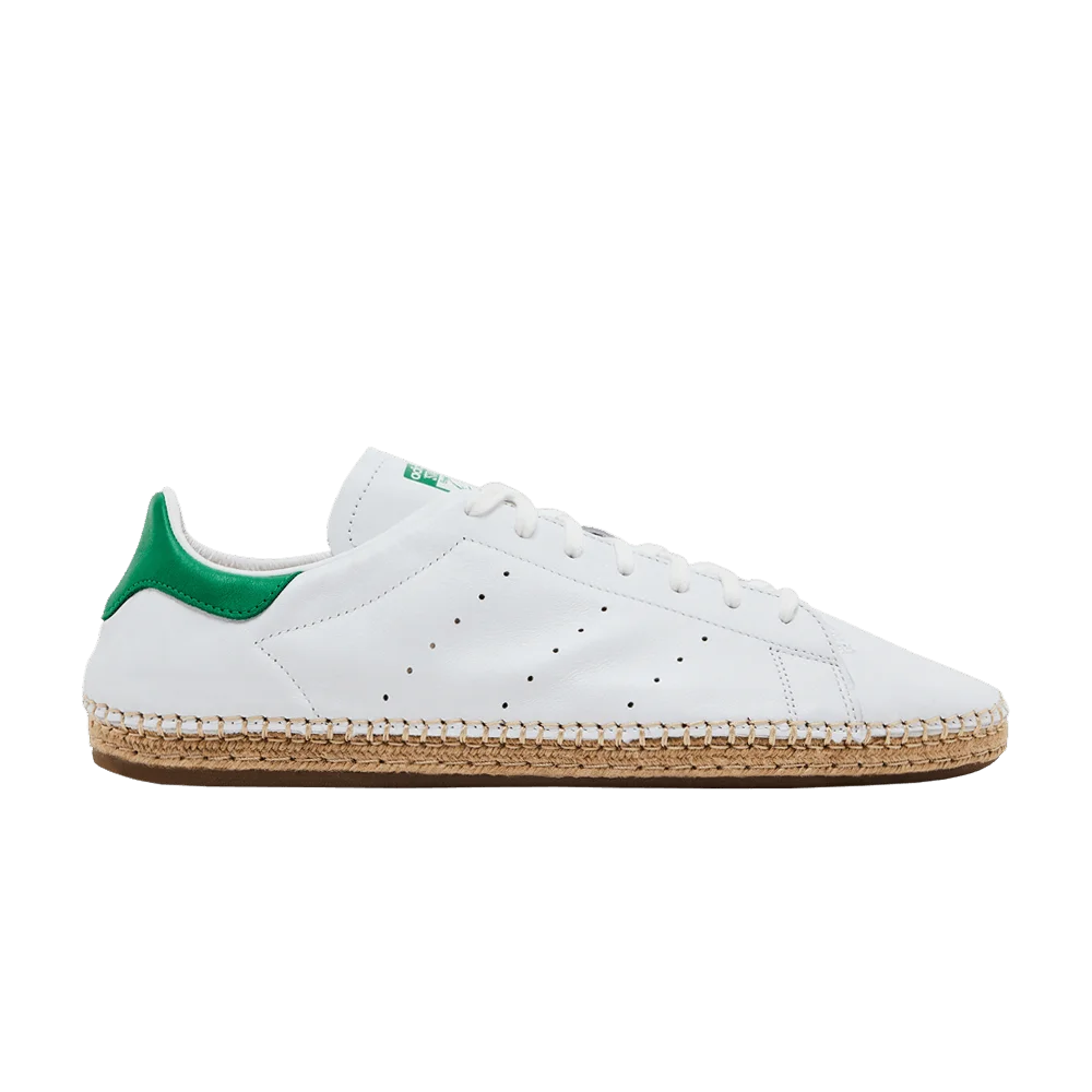 Krossovki-CLOT-x-adidas-Stan-Smith-Espadrille-White-Green