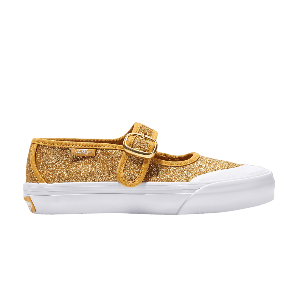 Кроссовки Vans Mary Jane Kids 'Glitter - Champagne Gold Yellow'