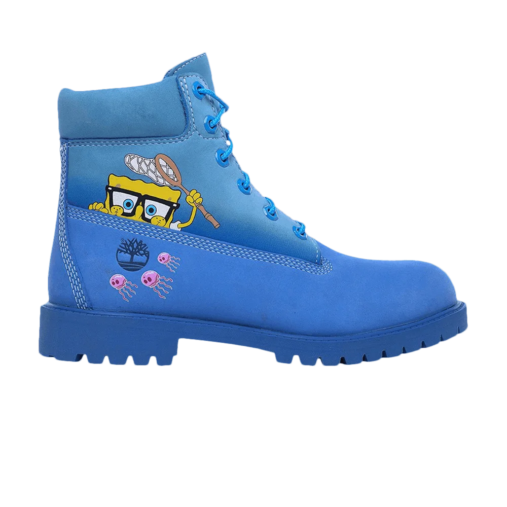 Krossovki-SpongeBob-SquarePants-x-Timberland-6-Inch-Premium-Waterproof-Boot-Junior-Jellyfish-Sample