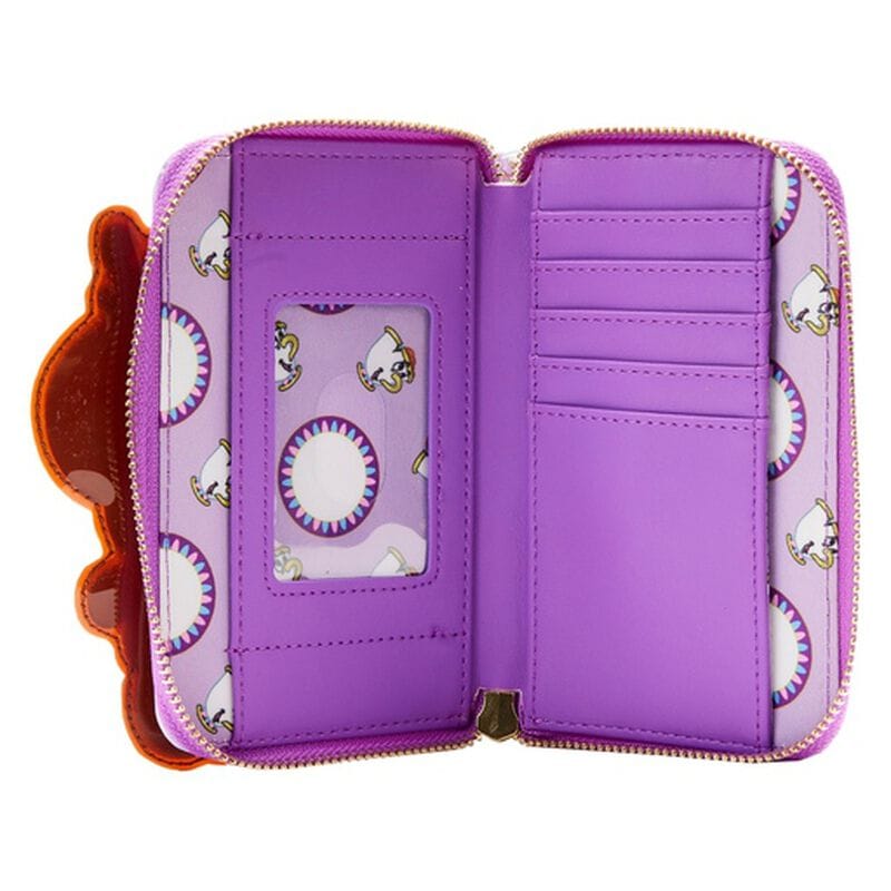 Кошелёк Beauty and the Beast Chip Bubbles Zip Around Wallet