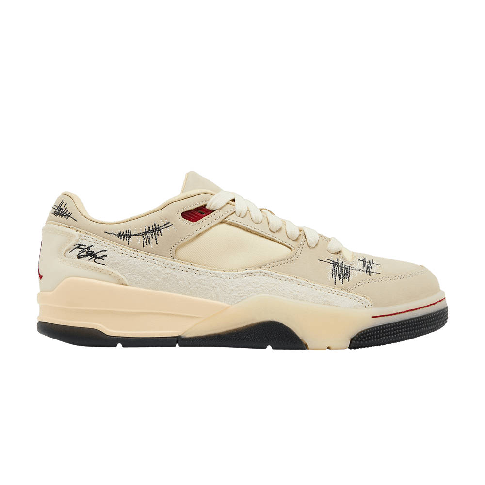 Кроссовки Who Decides War x Air Jordan Wmns Jordan Flight Court 'The World Is Your Court - Crèpe'