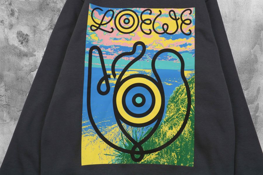 Свитшот 20ss LOEWE Sweatshirt Grey