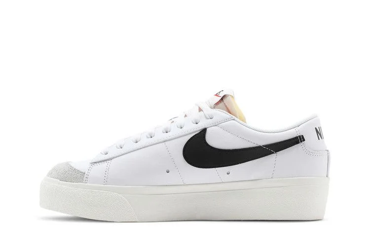 Кроссовки Nike Wmns Blazer Low Platform 'White Black'