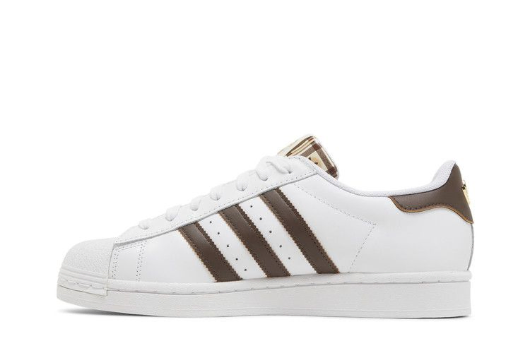 Кроссовки Adidas Superstar 'Graphic Pop - White Brown'