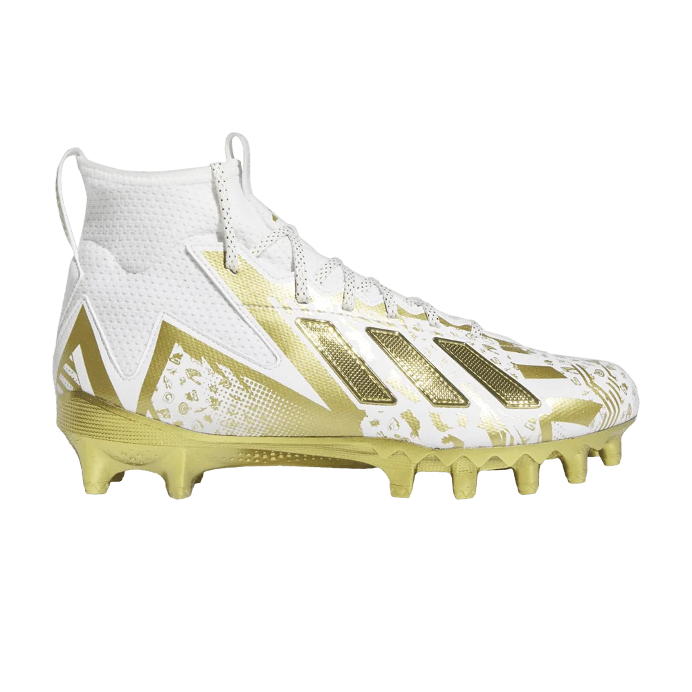 Krossovki-Adidas-Freak-23-7v7-SMU-White-Gold-Metallic