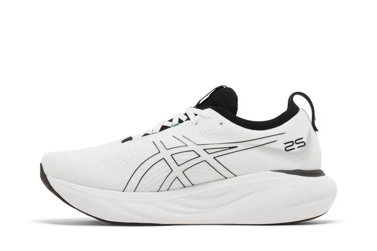 Кроссовки ASICS Gel Nimbus 25 'White Black Green'