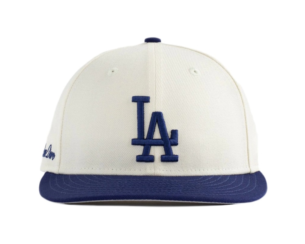 Кепка Aime Leon Dore x New Era Dodgers Hat Ivory/Blue