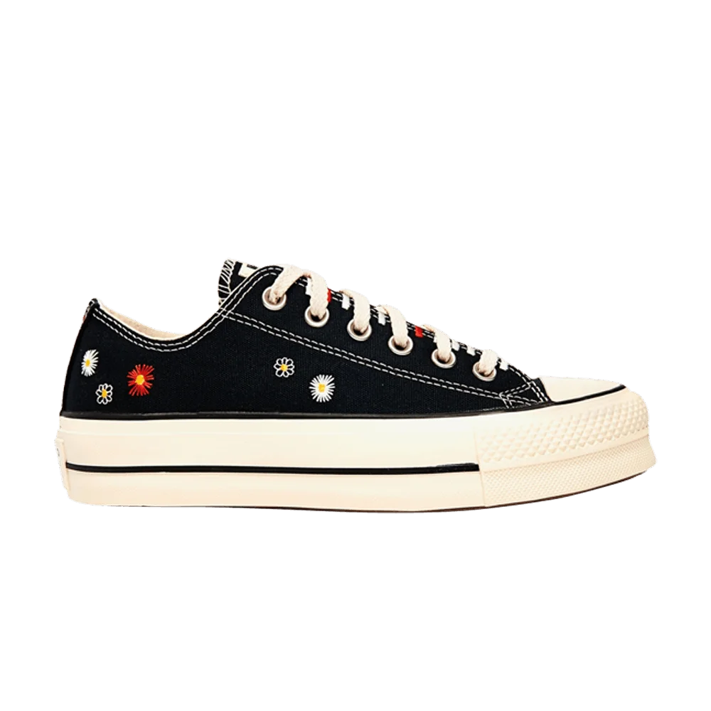 Krossovki-Converse-Wmns-Chuck-Taylor-All-Star-Lift-Low-Daisy-Embroidery-Black