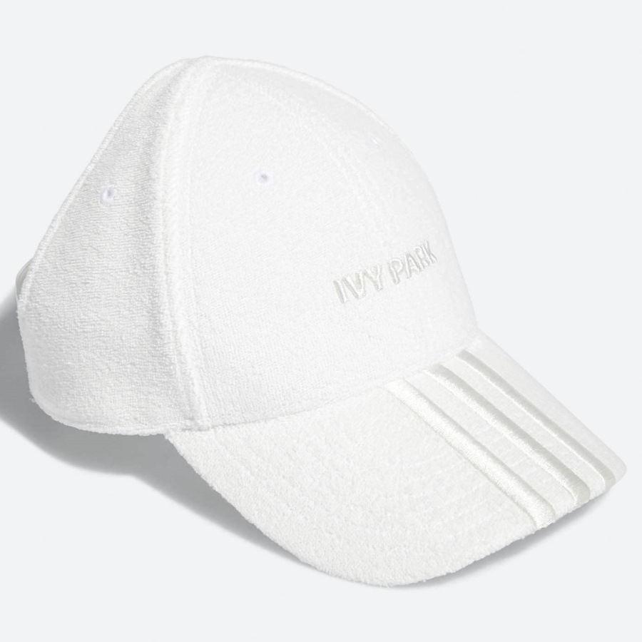 Бейсболка adidas Ivy Park Towel Terry Backless Cap Core White