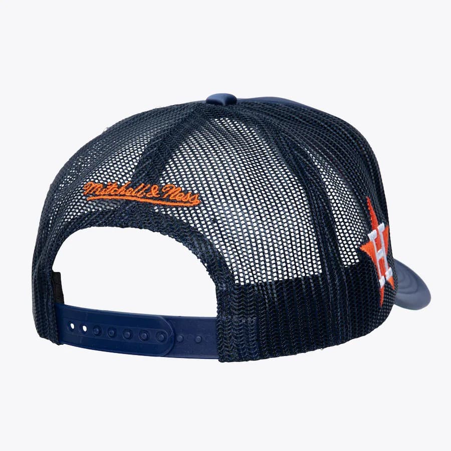 Mitchell-Ness-Navy-Houston-Astros-Satin-Trucker-Snapback-Hat-1