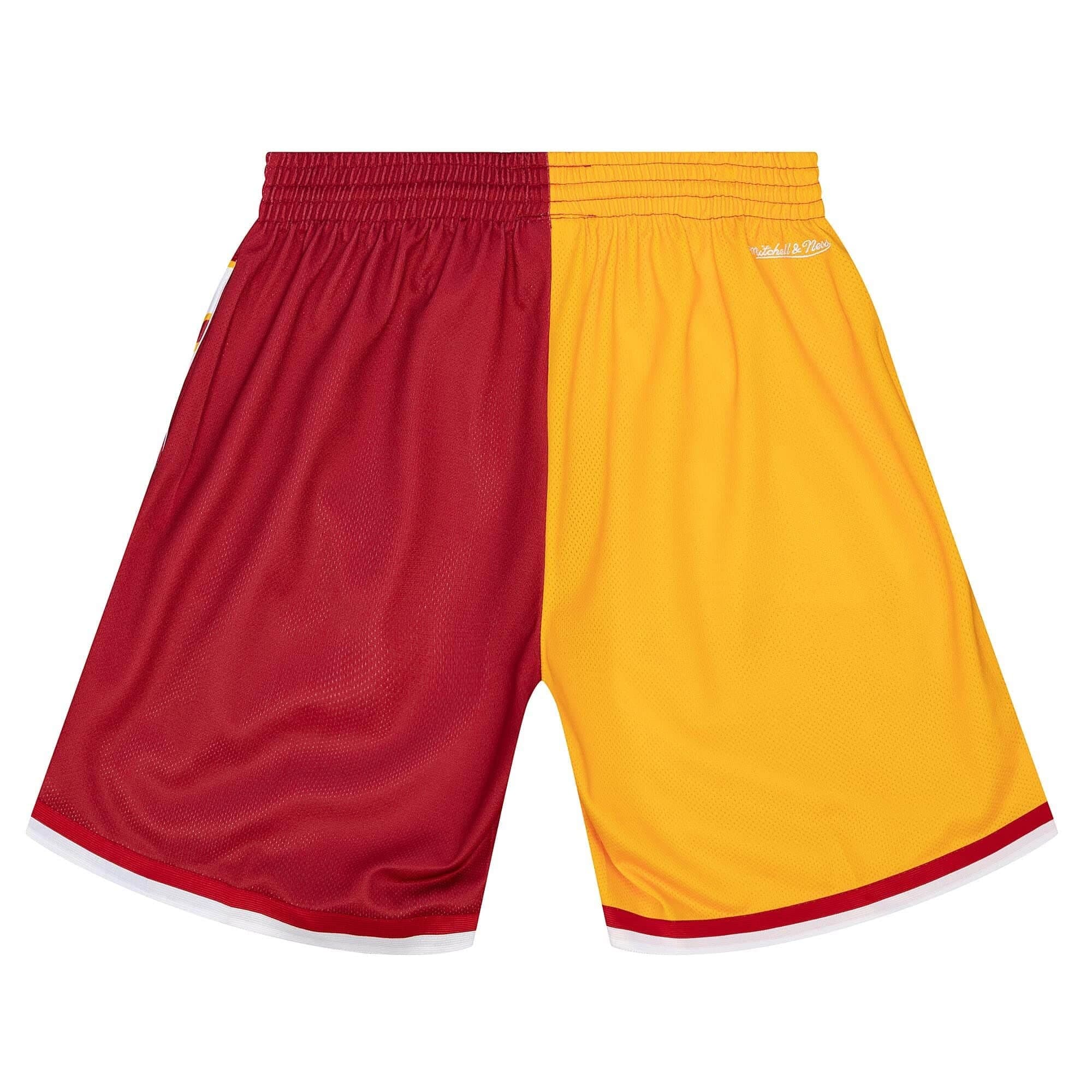 Mitchell-Ness-Big-Face-Fashion-Shorts-5.0-Atlanta-Hawks-Red-Yellow-Shorts-1