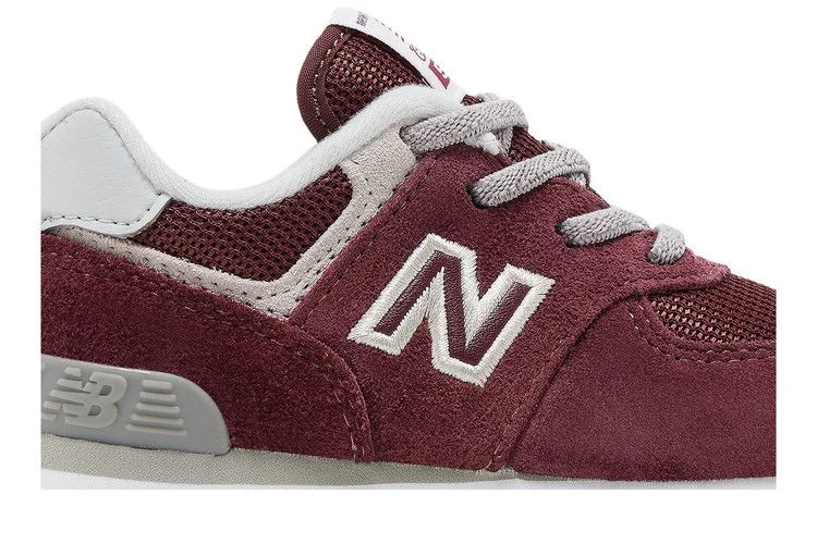 Кроссовки New Balance 574 Bungee Toddler 'Core Pack - Burgundy'