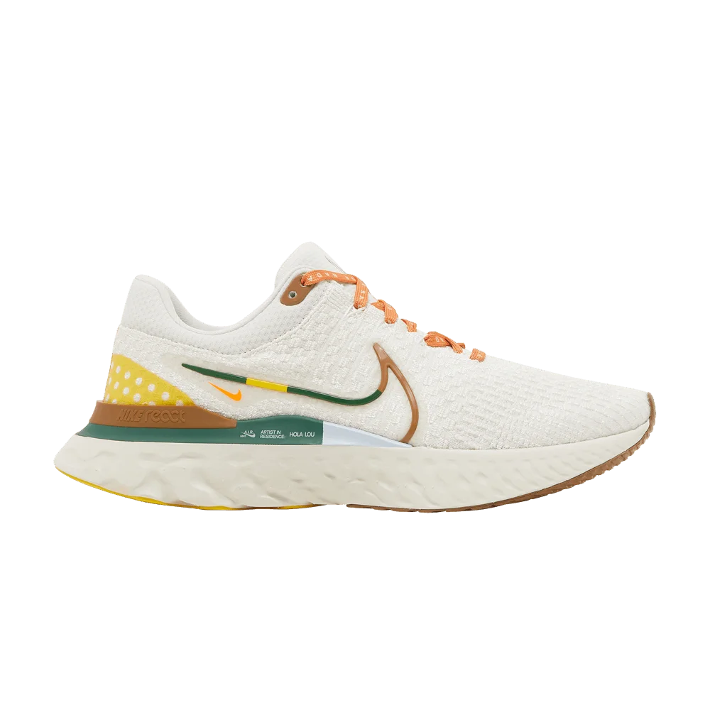 Кроссовки Hola Lou x Nike React Infinity Run Flyknit 3 'A.I.R.'