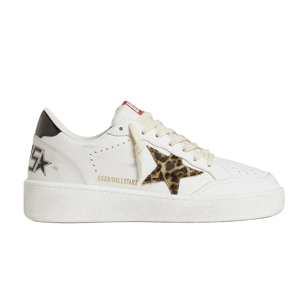 Krossovki-Golden-Goose-Wmns-Ball-Star-White-Horsy-Star