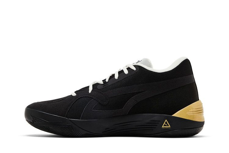 Кроссовки Puma TRC Blaze Court 'Black Metallic Gold'