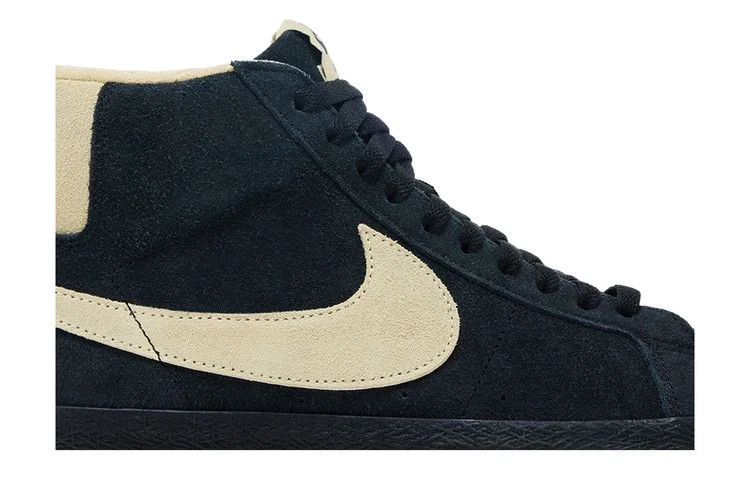 Кроссовки Thrasher x Nike Blazer SB 'Black Team Gold Gum'
