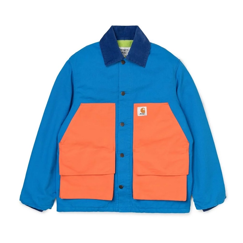 Куртка Awake x Carhartt WIP Michigan Chore Coat Blue