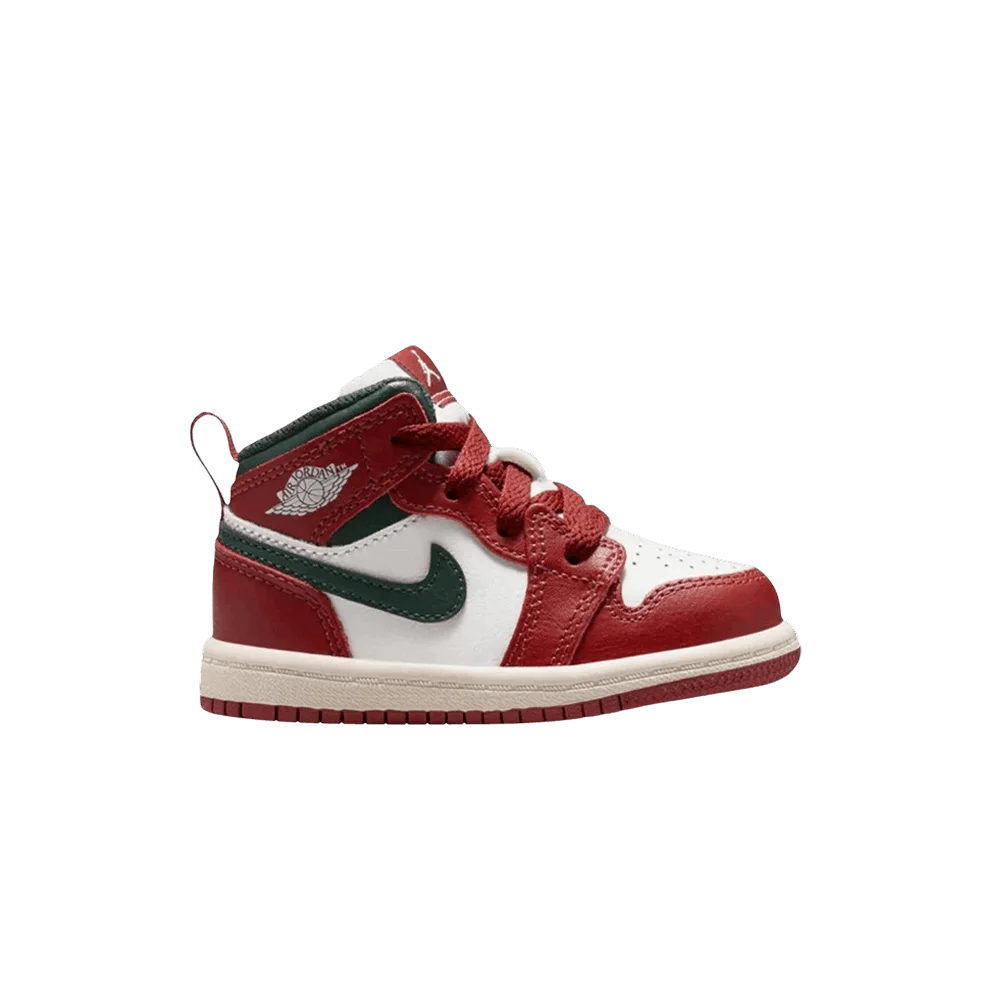 Krossovki-Air-Jordan-1-Mid-TD-Redstone-Midnight-Green