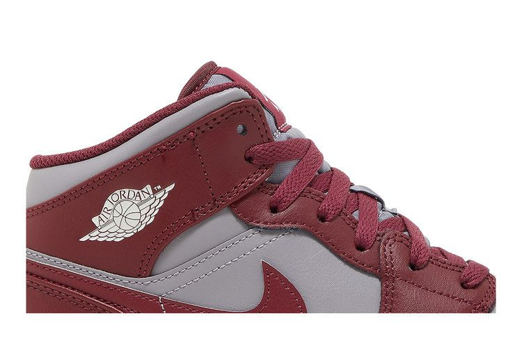 Кроссовки Air Jordan 1 Mid GS 'Cherrywood Red'