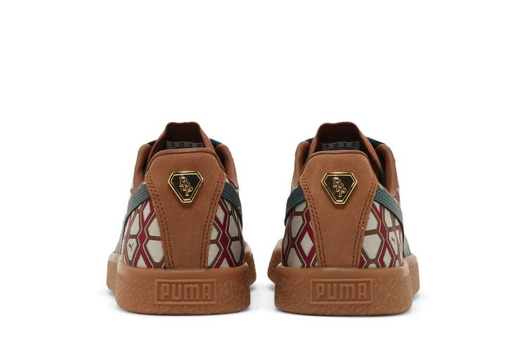 Кроссовки Puma Dapper Dan x Clyde Vintage 'Pre-Game Runway - Brown'