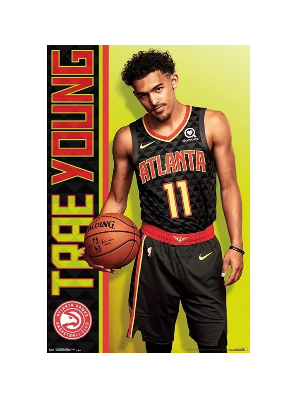 Настенный постер Trends Trae Young Atlanta Hawks NBA Wall Poster