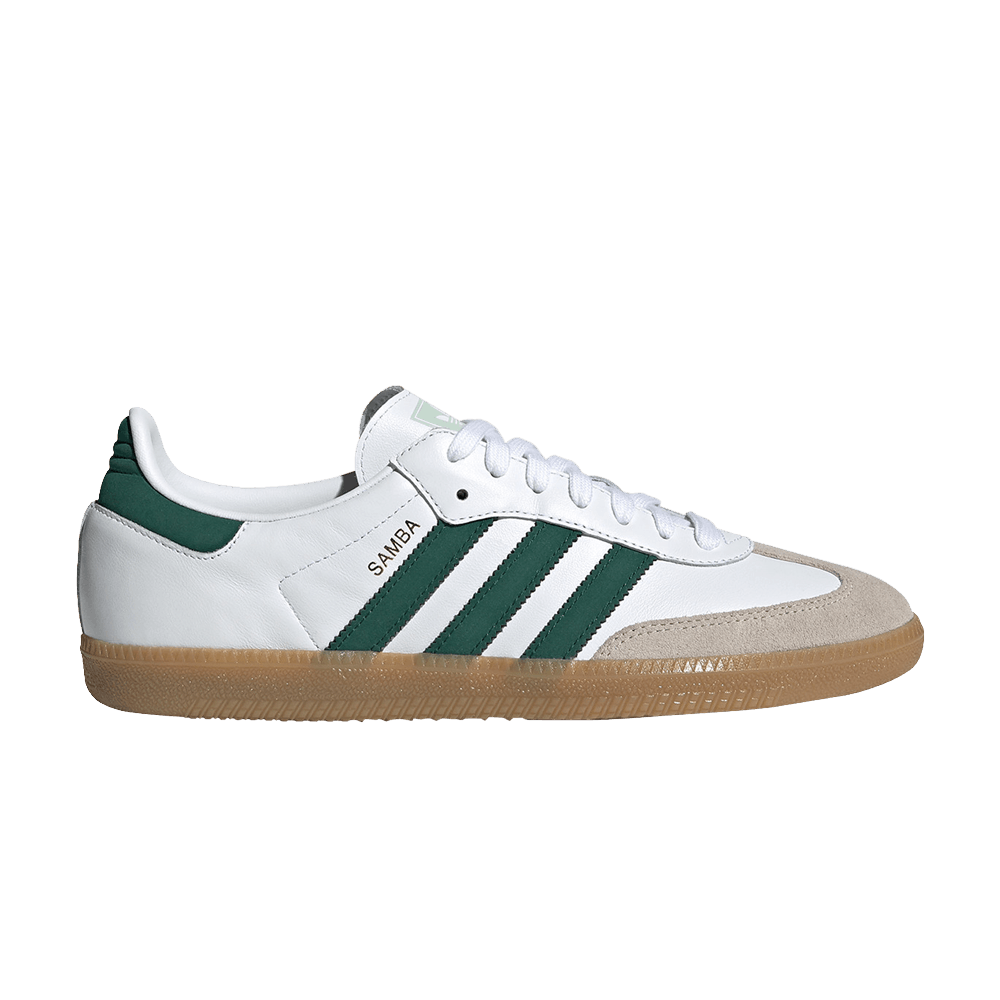 Кроссовки Adidas Samba OG 'White Collegiate Green'