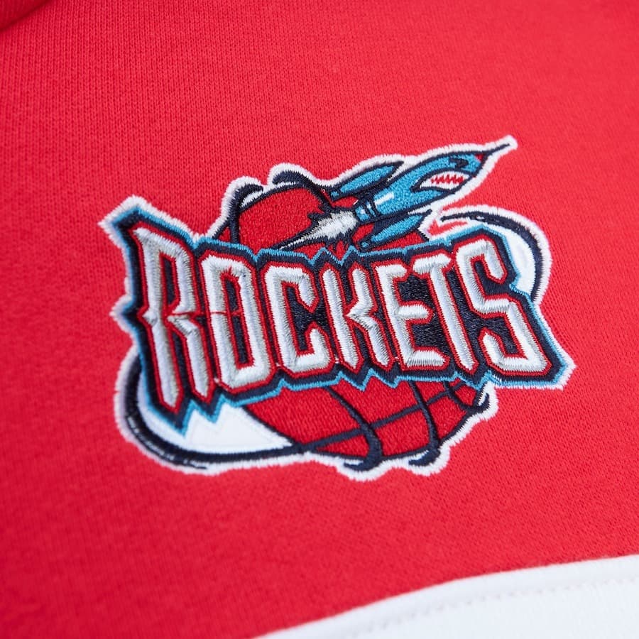 Худи Mitchell & Ness Navy Houston Rockets Head Coach Pullover Hoodie