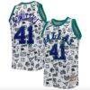 1998-99-Dallas-Mavericks-41-Dirk-Nowitzki-Mitchell-Ness-Doodle-White-Jersey-1-100x100