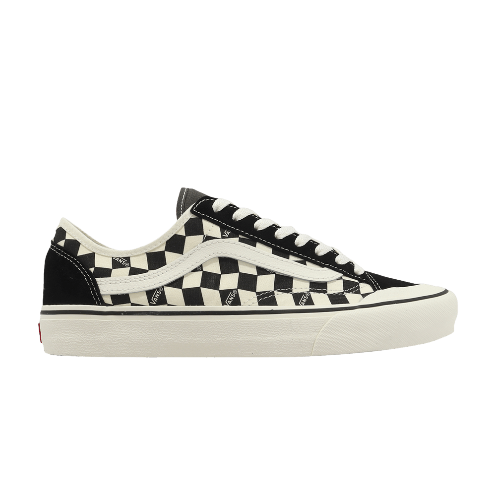 Кроссовки Vans Style 136 Decon VR3 SF 'Checkerboard - Black Marshmallow'