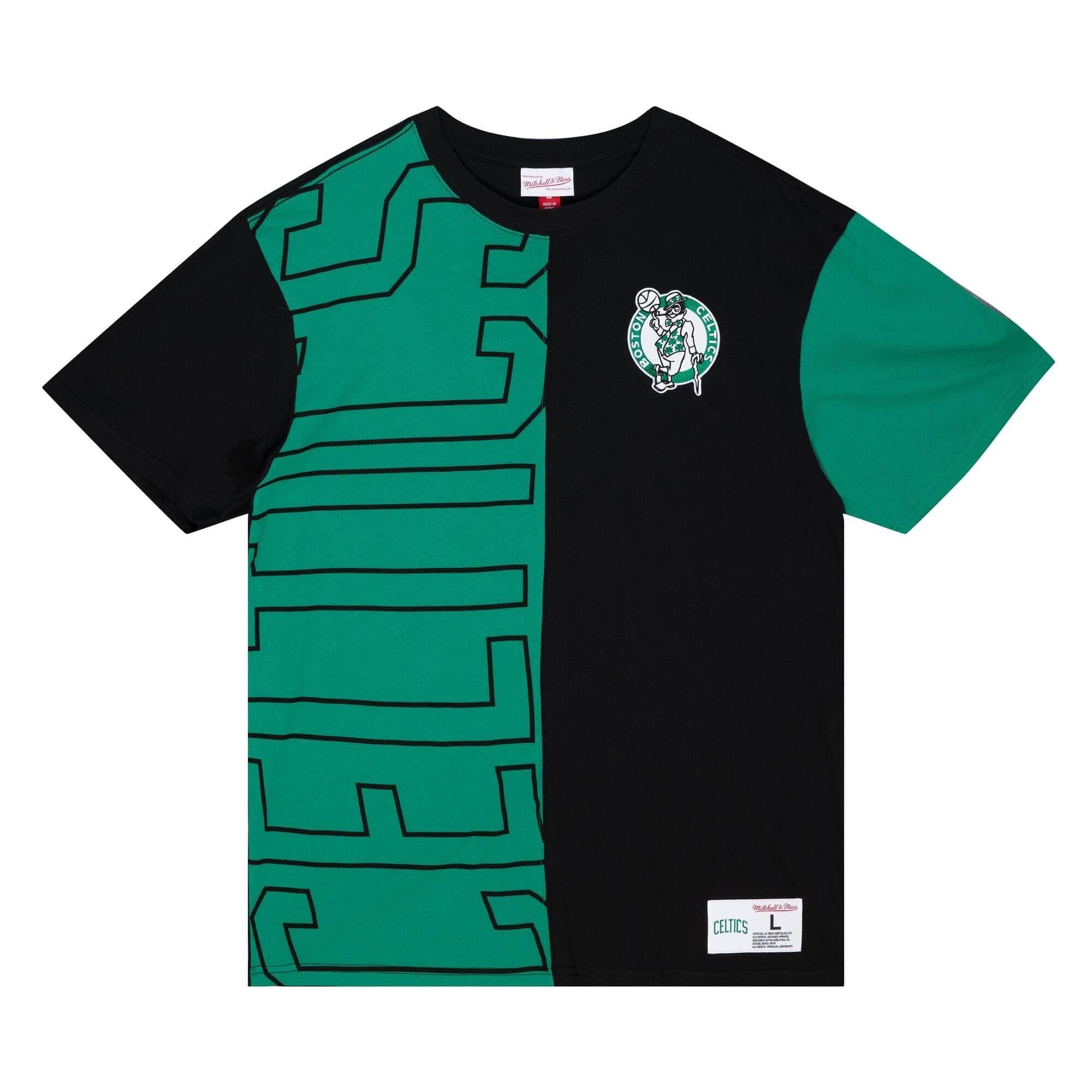Футболка Mitchell & Ness Play By Play 2.0 SS Boston Celtics T-Shirt