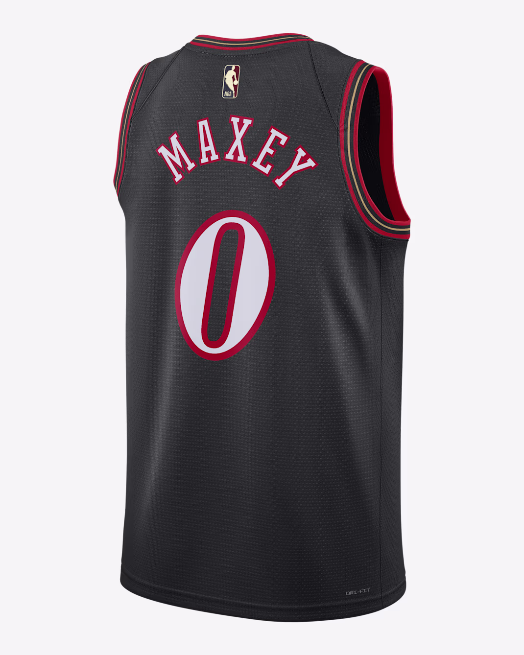 Баскетбольное джерси Nike NBA Tyrese Maxey Philadelphia 76ers 25-26 Hardwood Classics Swingman