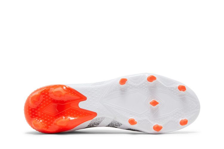 Кроссовки Adidas Predator Freak.3 Laceless FG 'Demonscale - White Solar Red'