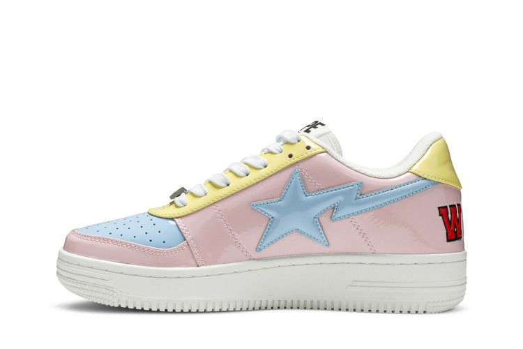 Кроссовки Bapesta Low M1 'Shark Face - Pink'