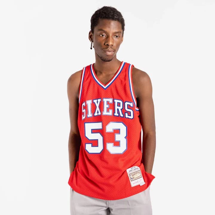 1979-80-Philadelphia-76ers-Darryl-Dawkins-53-Swingman-Hardwood-Classics-Red-Jersey-1