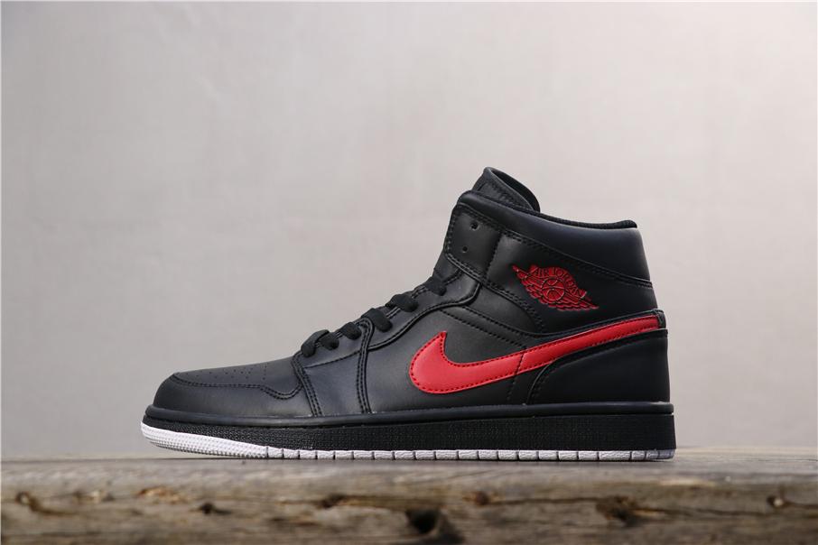 Кроссовки Air Jordan 1 Retro Mid 'Anthracite'