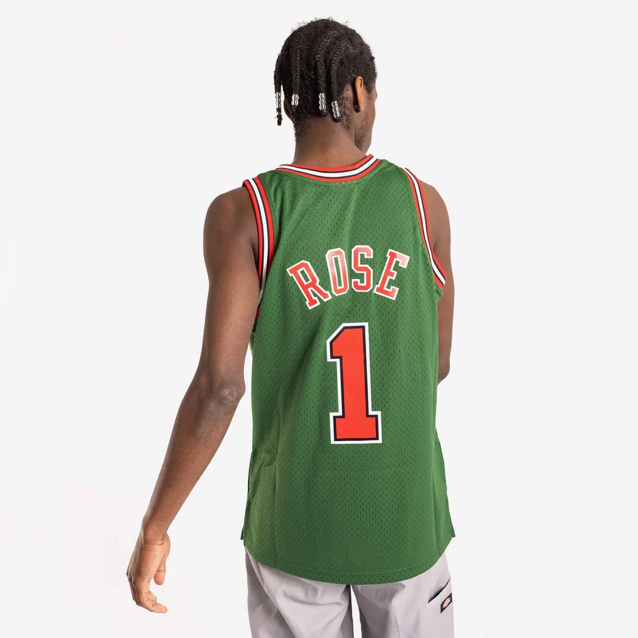 2008-09-Chicago-Bulls-Derrick-Rose-1-Swingman-Hardwood-Classic-Green-Jersey-2