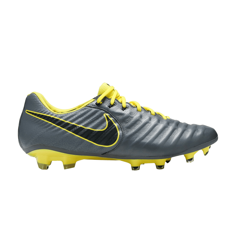 Кроссовки Nike Tiempo Legend 7 Elite FG 'Dark Grey Opti Yellow'