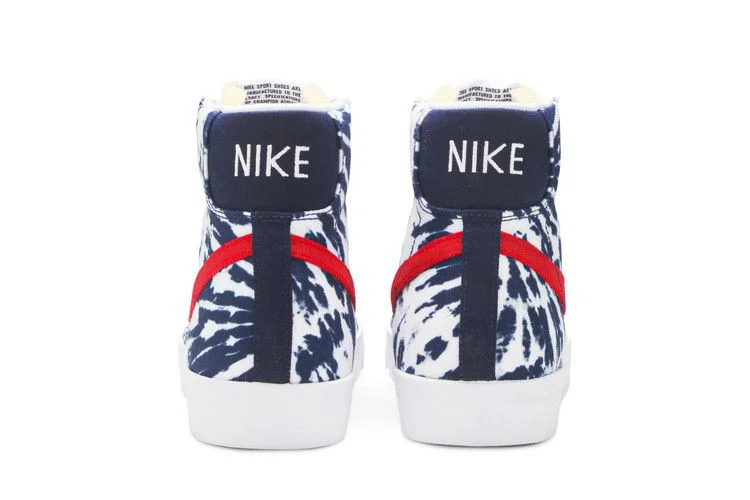 Кроссовки Nike Blazer Mid '77 Vintage 'Blue Tie-Dye'