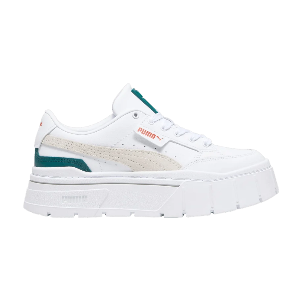 Krossovki-Puma-Wmns-Mayze-Stack-White-Malachite