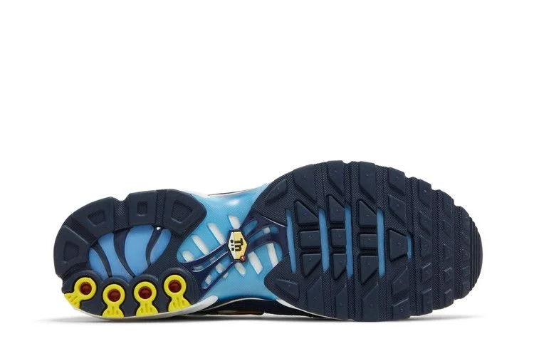 Кроссовки Nike Air Max Plus 'White Navy Gold'