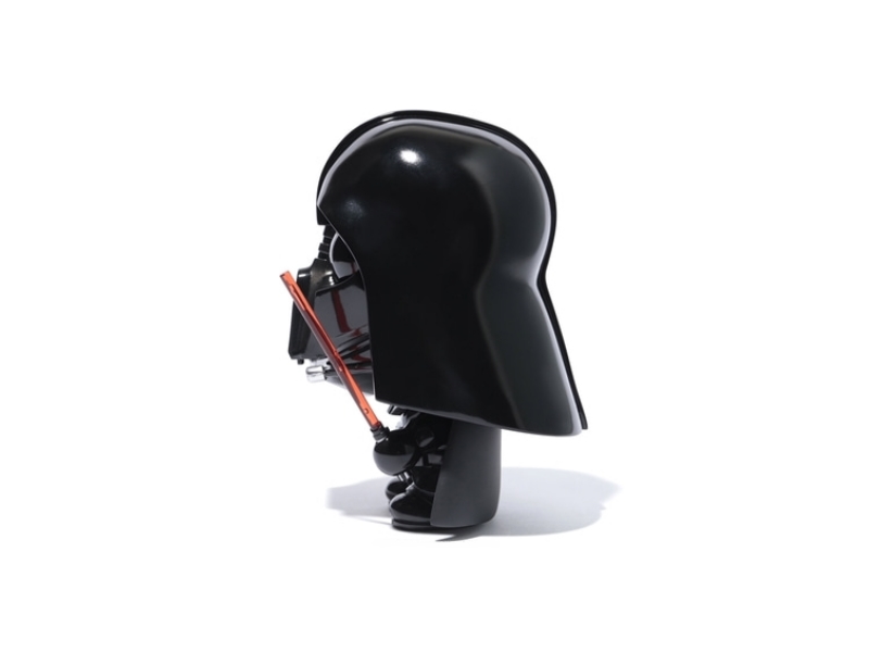 Коллекционная фигурка BAPE Star Wars x Baby Milo VCD Darth Vader Black