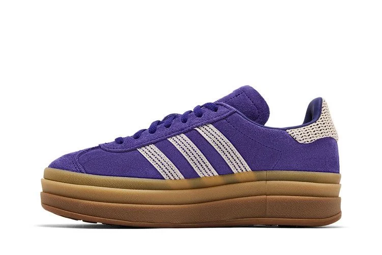 Кроссовки adidas Wmns Gazelle Bold 'Crochet Pack - Collegiate Purple'