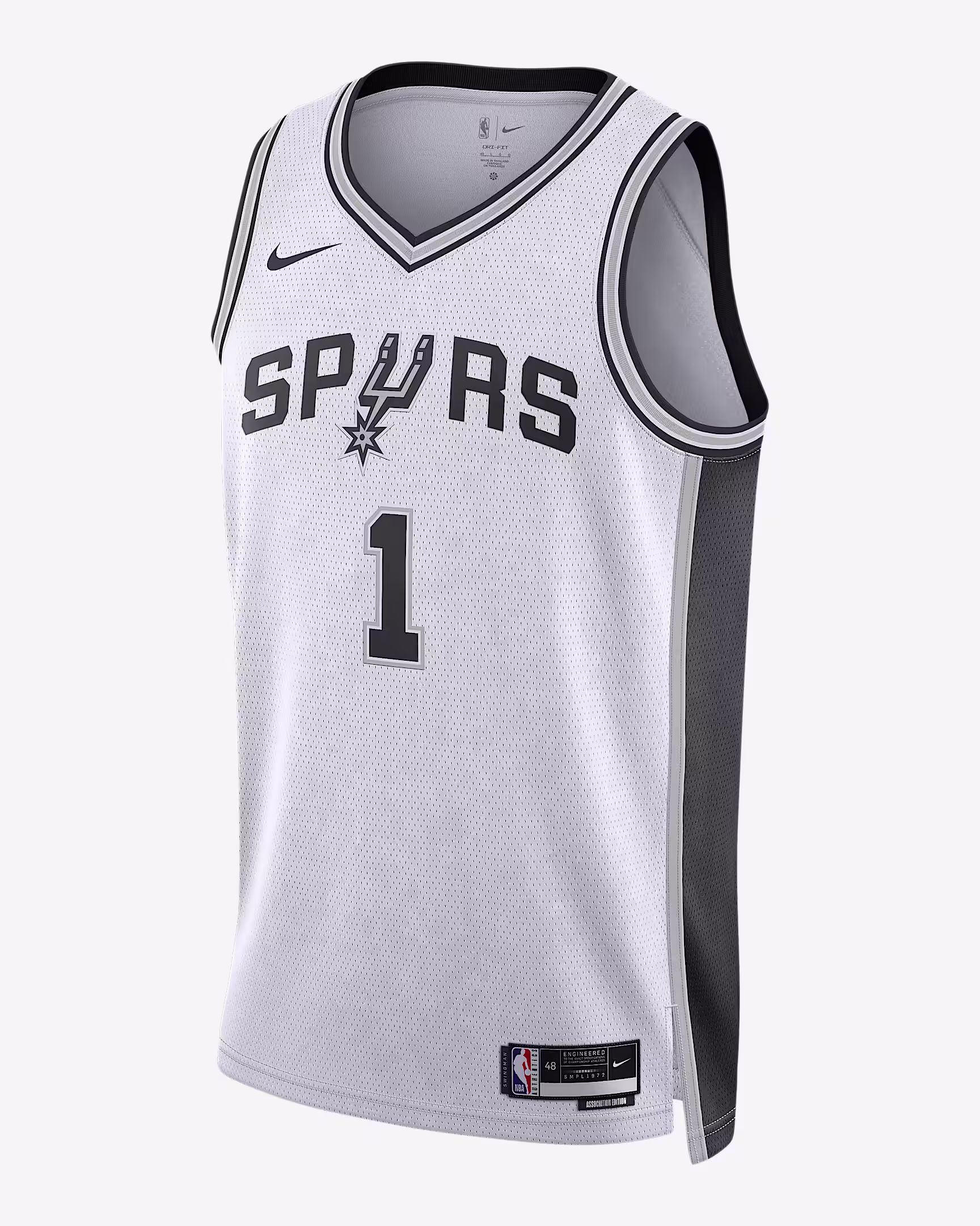 Баскетбольное джерси Victor Wembanyama SAS 24-25 Association Edition Swingman