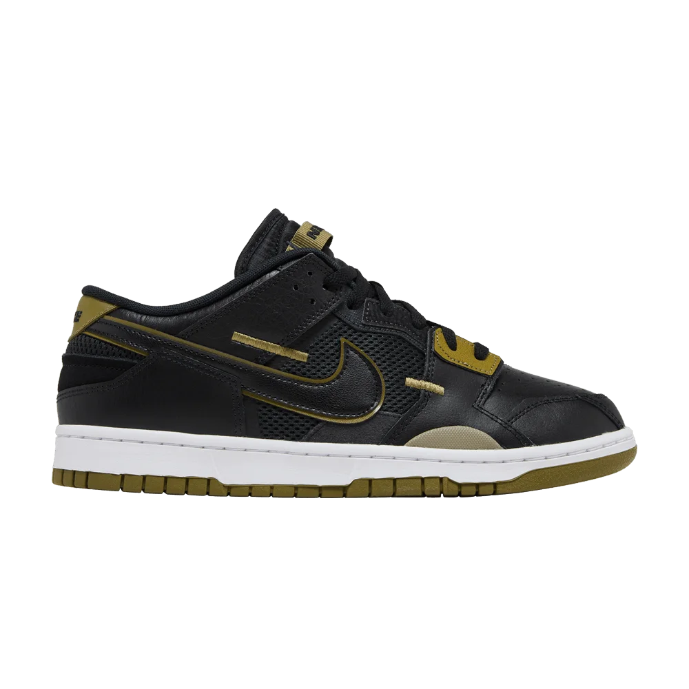 Krossovki-Nike-Dunk-Low-Scrap-Black-Olive