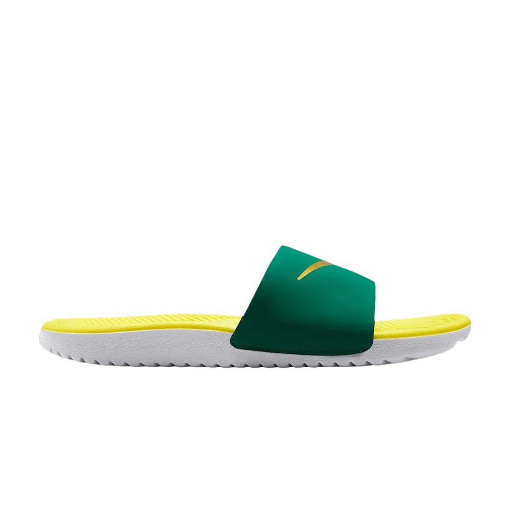 Krossovki-Nike-Kawa-Slide-GS-Malachite-Sonic-Yellow